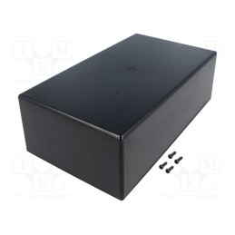 1 pcs x GAINTA - G1025B - Enclosure: multipurpose, X: 113mm, Y: 197.4mm, Z: 63mm, ABS, black