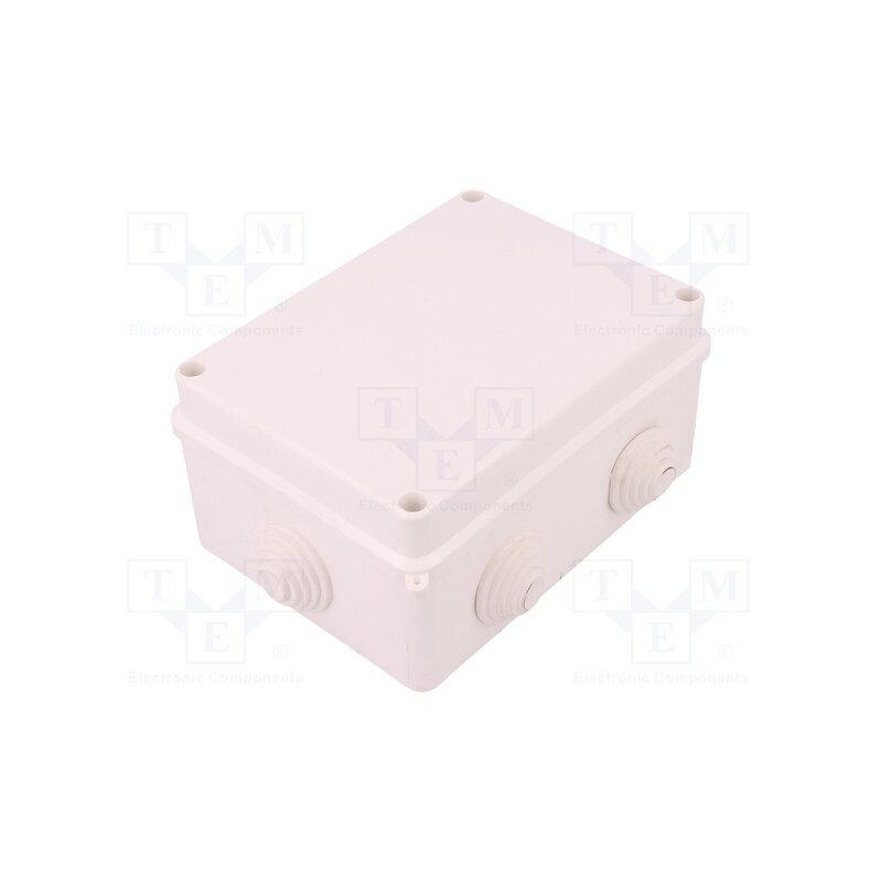 1 pcs x ELEKTRO-PLAST NASIELSK - 0227-10 - Enclosure: junction box, X: 118mm, Y: 157mm, Z: 94mm, wall mount