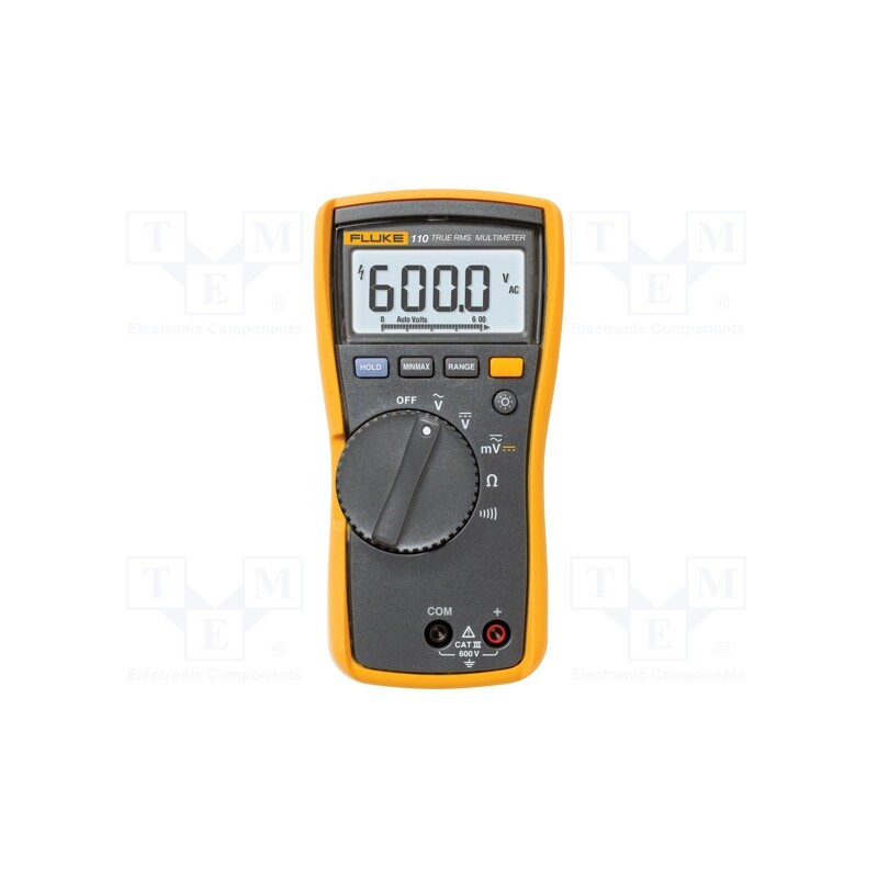 1 pcs x FLUKE - FLUKE-110/ERTA - Digital multimeter, LCD, (6000), Bargraph: 33segm.32x/s