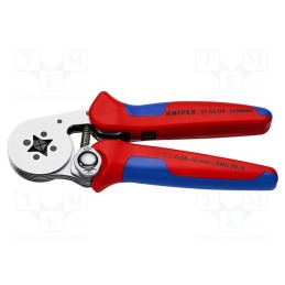 1 pcs x KNIPEX - 97 55 04 - Tool: for crimping, insulated solder sleeves, 0.08÷16mm2