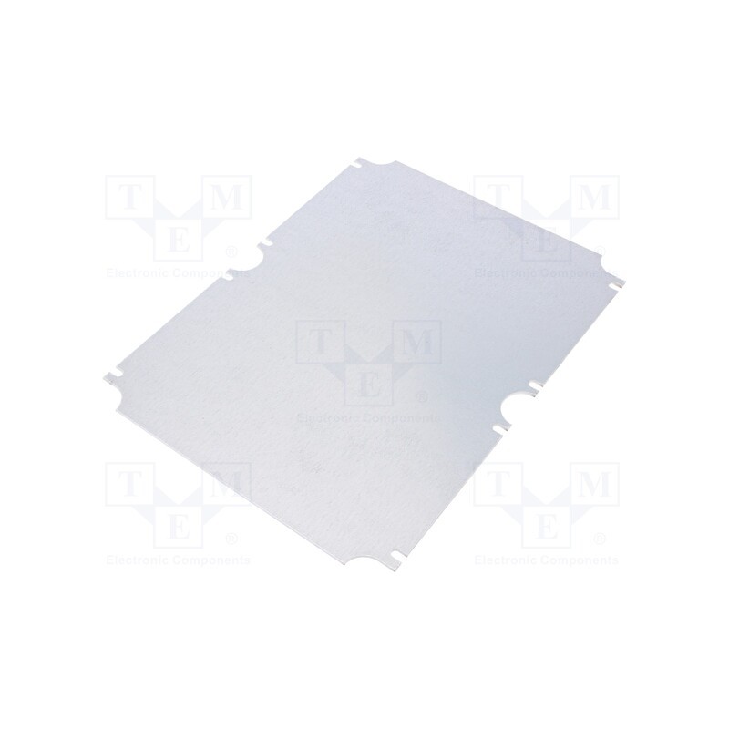 1 pcs x KRADEX - ZMB90 - Mounting plate, steel, W: 161mm, L: 211mm, Thk: 1.5mm, Plating: zinc