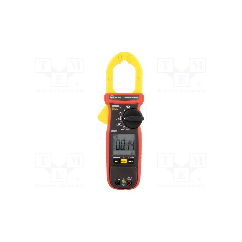 1 pcs x BEHA-AMPROBE - AMP-220-EUR - Meter: multifunction, digital,pincers type, Øcable: 35mm, LCD