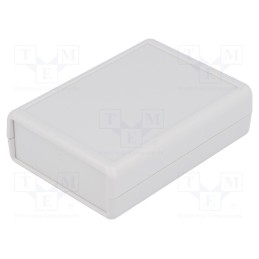 1 pcs x HAMMOND - 1593LGY - Enclosure: with panel, 1593, X: 66mm, Y: 140mm, Z: 28mm, ABS, black