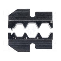 1 pcs x KNIPEX - 97 49 20 - Crimping jaws, F connectors