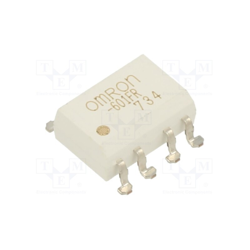 1 pcs x OMRON OCB - G3VM601FR - Relay: solid state, SPST-NO, 600mA, max.600VAC, max.600VDC, SMT