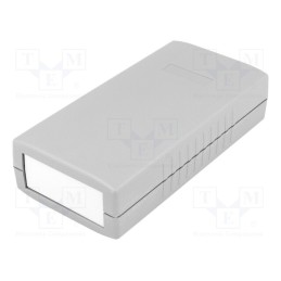 1 pcs x GAINTA - G407 - Enclosure: with panel, X: 60mm, Y: 120mm, Z: 30mm, ABS, dark grey