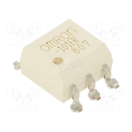 1 pcs x OMRON OCB - G3VM101ER - Relay: solid state, SPST-NO, Icntrl: 30mA, 2000mA, max.80VAC, SMT
