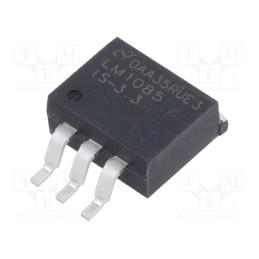 1 pcs x TEXAS INSTRUMENTS - LM1085IS-3.3/NOPB - IC: voltage regulator, LDO,fixed, 3.3V, 3A, TO263-3, SMD, , ±4%