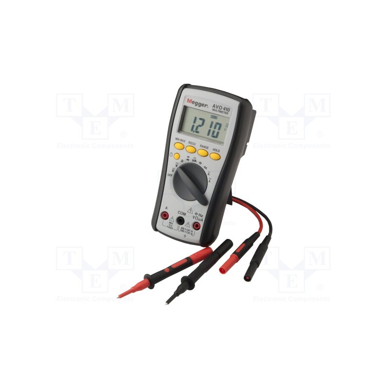 1 pcs x MEGGER - 1001-613 - Digital multimeter, RS232, LCD, (6000), 1,5x/s, True RMS