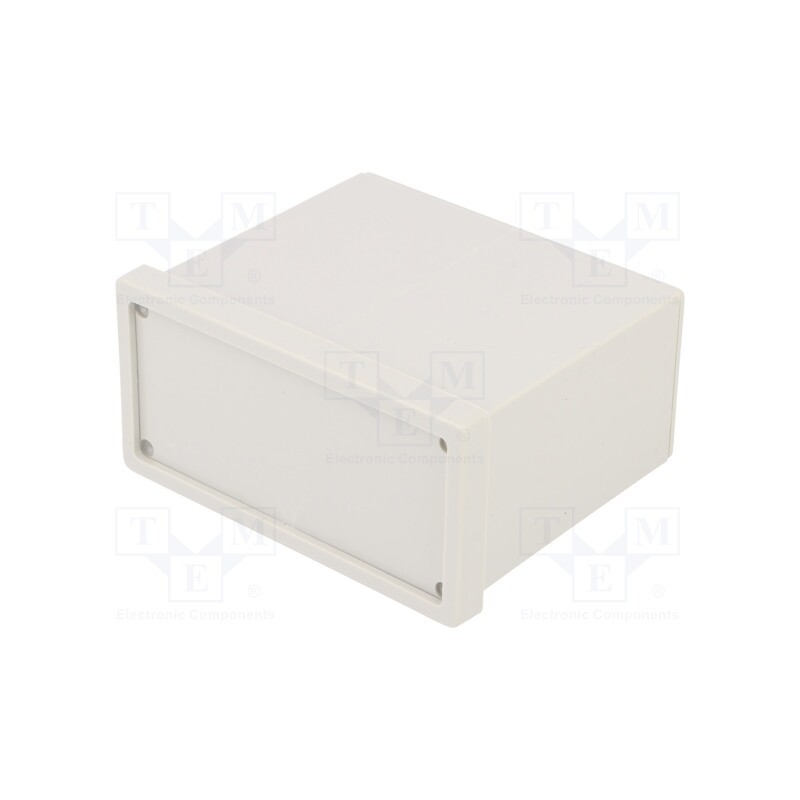 1 pcs x MASZCZYK - KM-326G - Enclosure: panel, X: 93.6mm, Y: 75.2mm, Z: 46.2mm, ABS, grey