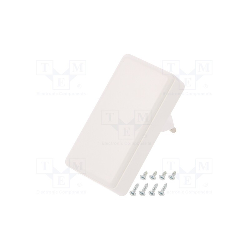 1 pcs x SUPERTRONIC - PP053W-S - Enclosure: for power supplies, X: 78.5mm, Y: 40mm, Z: 21mm, ABS