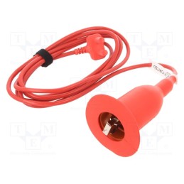 1 pcs x KYORITSU - KEW7168A - Test lead, Urated: 5kV, Len: 3m, red
