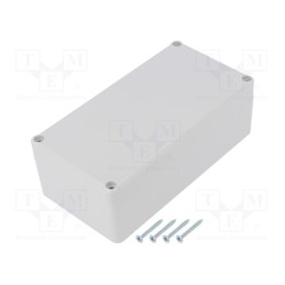 1 pcs x KRADEX - Z58J ABS - Enclosure: multipurpose, X: 82mm, Y: 158mm, Z: 55mm, ABS, grey