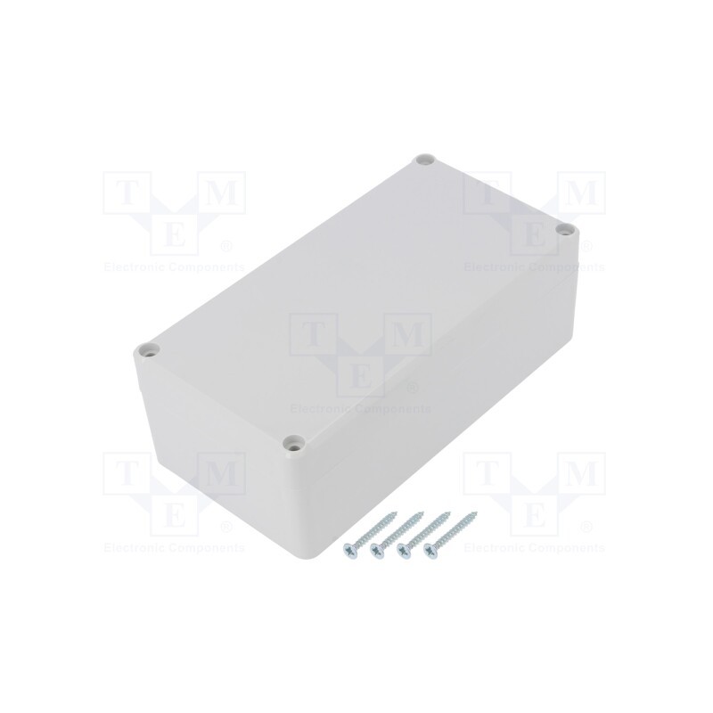 1 pcs x KRADEX - Z58J ABS - Enclosure: multipurpose, X: 82mm, Y: 158mm, Z: 55mm, ABS, grey