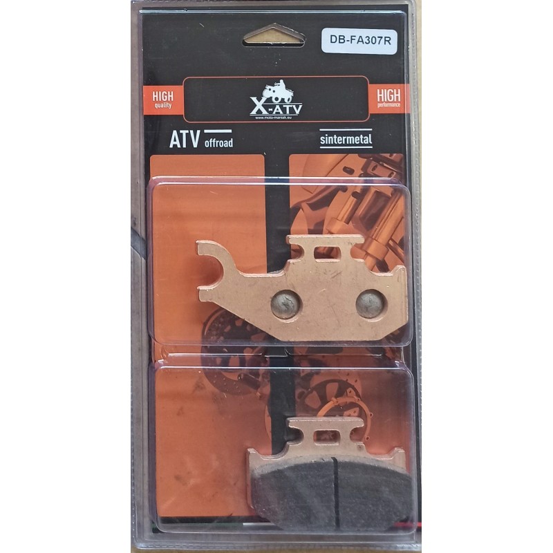 Can am renegade outlander 650 800 brake pads