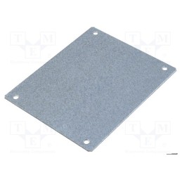 1 pcs x FIBOX - TM 1216 - Mounting plate, steel, W: 134mm, L: 111mm, Thk: 1.5mm, Plating: zinc