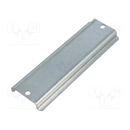 1 pcs x SPELSBERG - 19811001 - DIN rail, steel, W: 35mm, H: 7.5mm, L: 108mm, for enclosures