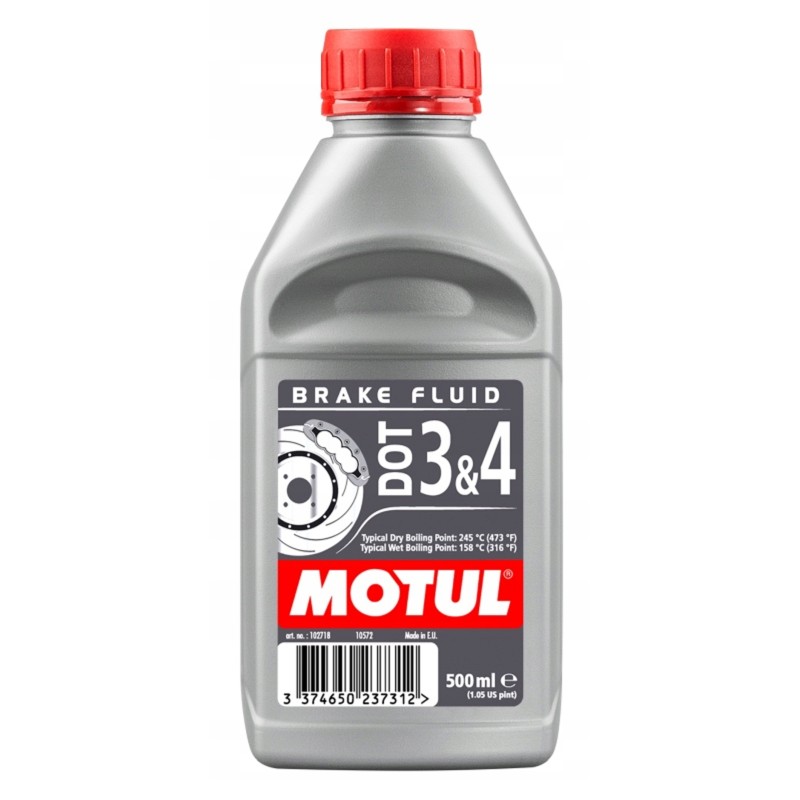 Motul dot3 4 brake fluid 500ml 102718