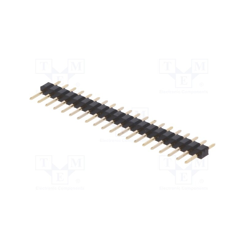 5 pcs x CONNFLY - DS1025-01-1*20P8BV1-B - Pin header, pin strips, male, PIN: 20, straight, 2mm, THT, 1x20