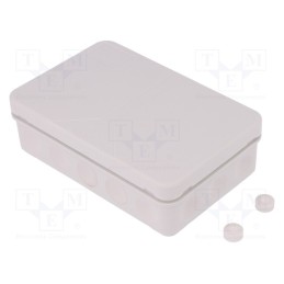 1 pcs x SPELSBERG - 34691601 - Enclosure: junction box, X: 85mm, Y: 130mm, Z: 37mm, IP55, grey