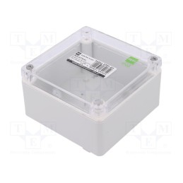 1 pcs x ELEKTRO-PLAST NASIELSK - 292561 - Enclosure: multipurpose, X: 105mm, Y: 105mm, Z: 66mm, INDUSTRIAL
