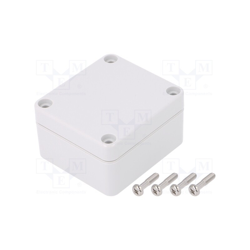 1 pcs x GAINTA - G201-IP67 - Enclosure: multipurpose, X: 58mm, Y: 64mm, Z: 35mm, polycarbonate