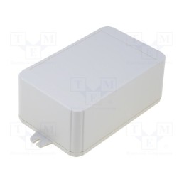 1 pcs x COMBIPLAST - CP-6225-F - Enclosure: multipurpose, X: 80mm, Y: 125mm, Z: 50mm, ABS, grey, IP54