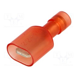 5 pcs x BM GROUP - BM 80180 - Terminal: flat, 6.3mm, 0.8mm, male, 0.25÷1.5mm2, crimped, for cable