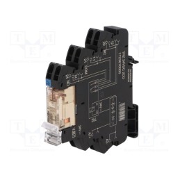 1 pcs x WEIDMu00dcLLER - 1123610000 - Relay: interface, DPDT, Ucoil: 24VDC, 8A, Uswitch: max.250VDC
