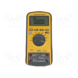 1 pcs x AXIOMET - AX-176 - Digital multimeter, USB, LCD, (6600), 3x/s, True RMS, 1÷99%