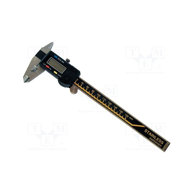 1 pcs x RENNSTEIG - 6900001 - Calliper, Range: 0÷150mm, for measuring cable connectors