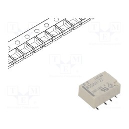 pcs x FUJITSU - FTR-B3GA012Z-B10 - Relay: electromagnetic, DPDT, Ucoil: 12VDC, 2A, 0.3A/125VAC, SMT