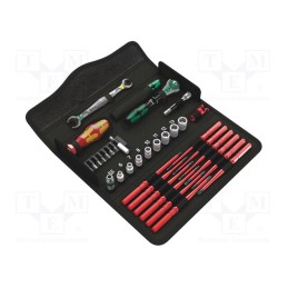 1 set x WERA - 5135870001 - Kit: general purpose, case, 35pcs.