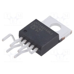 1 pcs x TEXAS INSTRUMENTS - LM2576T-5.0/LF03 - IC: PMIC, DC/DC converter, Uin: 4÷40VDC, Uout: 5VDC, 3A, TO220-NDH5D