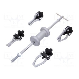 1 set x YATO - YT-2540 - Kit: bearing puller, 2-armig,3-armig, 5pcs.