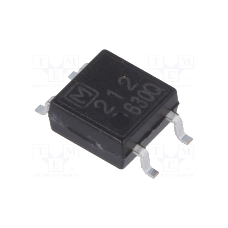 1 pcs x PANASONIC - AQY212S - Relay: solid state, Icntrl max: 3mA, 500mA, max.60VAC, max.60VDC