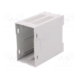 1 pcs x PHOENIX CONTACT - 2201483 - Enclosure: enclosure base, 45mm, ABS, grey, UL94HB, Series: EH 45