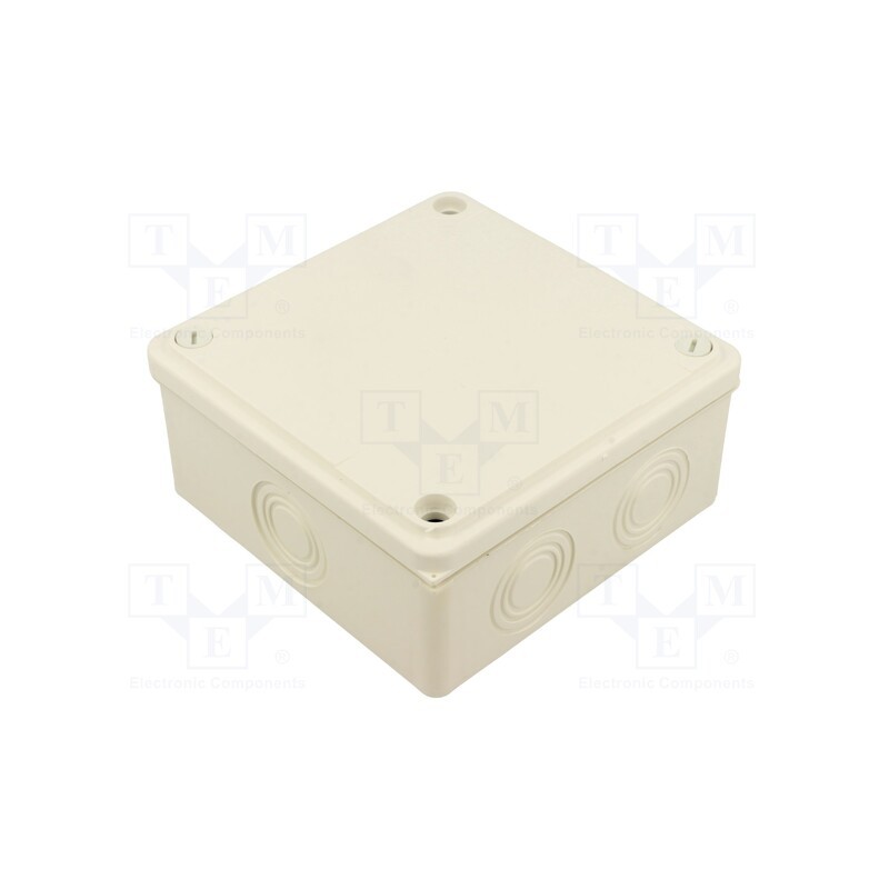 1 pcs x JONEX - PK-24/55 WHITE - Enclosure: junction box, X: 125mm, Y: 125mm, Z: 50mm, wall mount