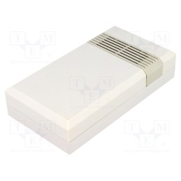 1 pcs x SUPERTRONIC - PP047G-S - Enclosure: multipurpose, X: 67mm, Y: 125mm, Z: 30mm, vented, ABS, grey