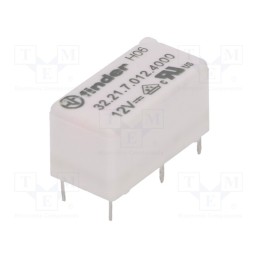 1 pcs x FINDER - 32.21.7.012.4000 - Relay: electromagnetic, SPDT, Ucoil: 12VDC, Icontacts max: 15A