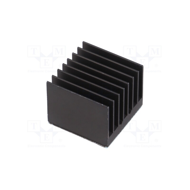1 pcs x Advanced Thermal Solutions - ATS-54250R-C1-R0 - Heatsink: extruded, grilled, BGA, black, L: 25mm, W: 25mm, H: 19.5mm