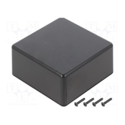 1 pcs x TAKACHI - TW8-4-8B - Enclosure: multipurpose, X: 80mm, Y: 80mm, Z: 40mm, TW, ABS, black