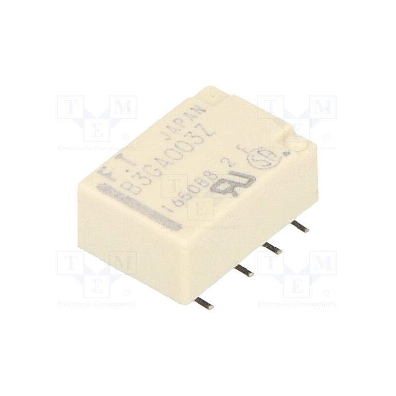 1 pcs x FUJITSU - FTR-B3GA003Z - Relay: electromagnetic, DPDT, Ucoil: 3VDC, 2A, 0.3A/125VAC, SMT