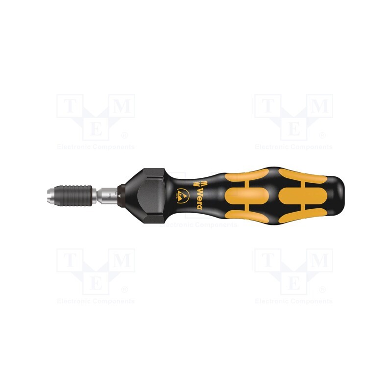 1 pcs x WERA - 5074788001 - Screwdriver, torque,adjustable, ESD,with quick-release chuck