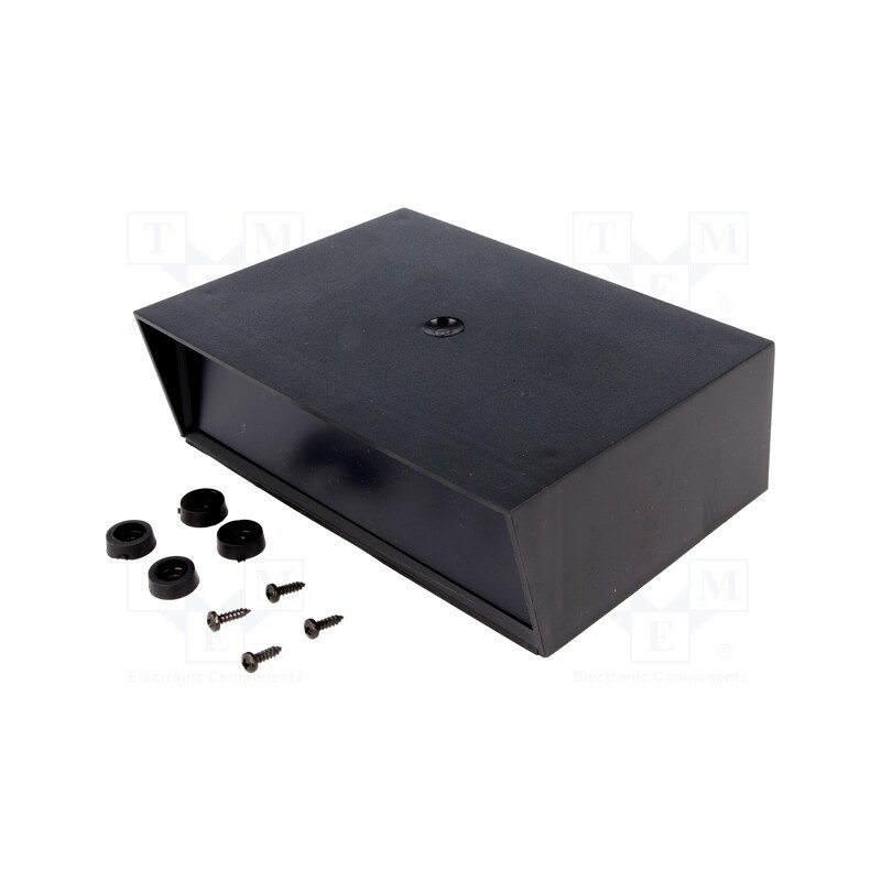 1 pcs x MASZCZYK - KM-50 BK - Enclosure: with panel, X: 150mm, Y: 110mm, Z: 50mm, ABS, black