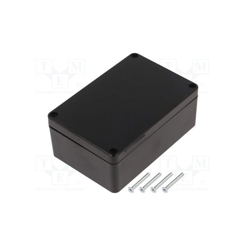 1 pcs x MASZCZYK - KM-276I/BK - Enclosure: multipurpose, X: 70mm, Y: 105mm, Z: 40mm, ABS, black, IP67