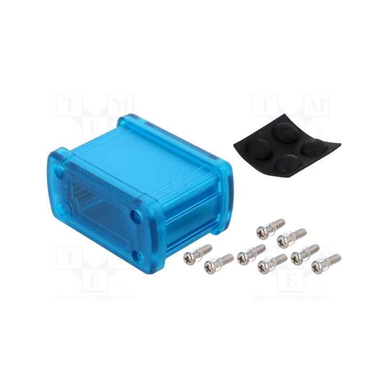 1 pcs x GAINTA - ALUG702BU040-CBU -AS - Enclosure: multipurpose, X: 68.7mm, Y: 49mm, Z: 35.2mm, aluminium