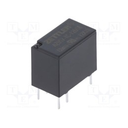 1 pcs x ZETTLER - AZ957-1C-12DSE - Relay: electromagnetic, SPDT, Ucoil: 12VDC, 2A, 0.5A/125VAC, PCB