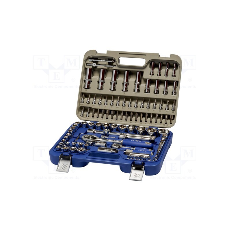 1 set x IRIMO - 129-108-4 - Wrenches set, 12-angles,6-angles,socket spanner, 108pcs.