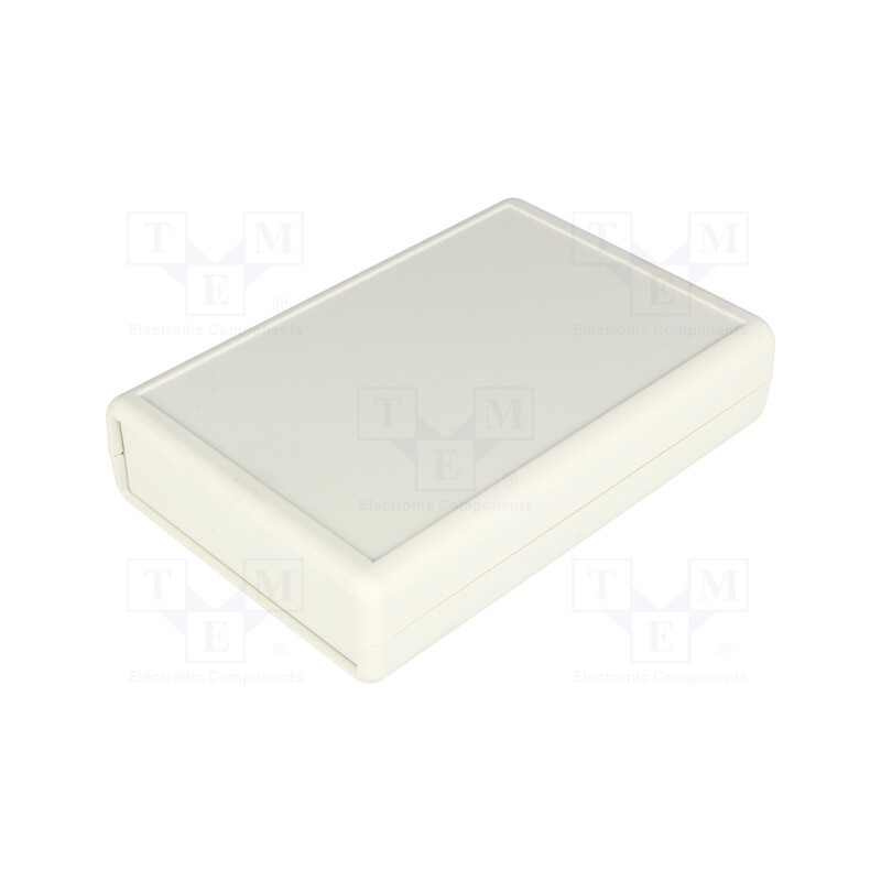 1 pcs x HAMMOND - 1593NGY - Enclosure: with panel, 1593, X: 66mm, Y: 140mm, Z: 28mm, ABS, black